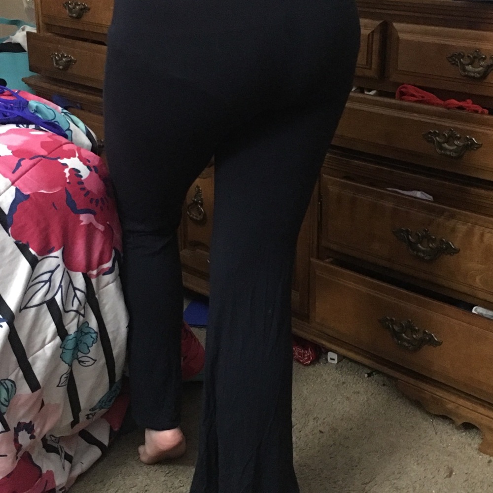 blue flair pants